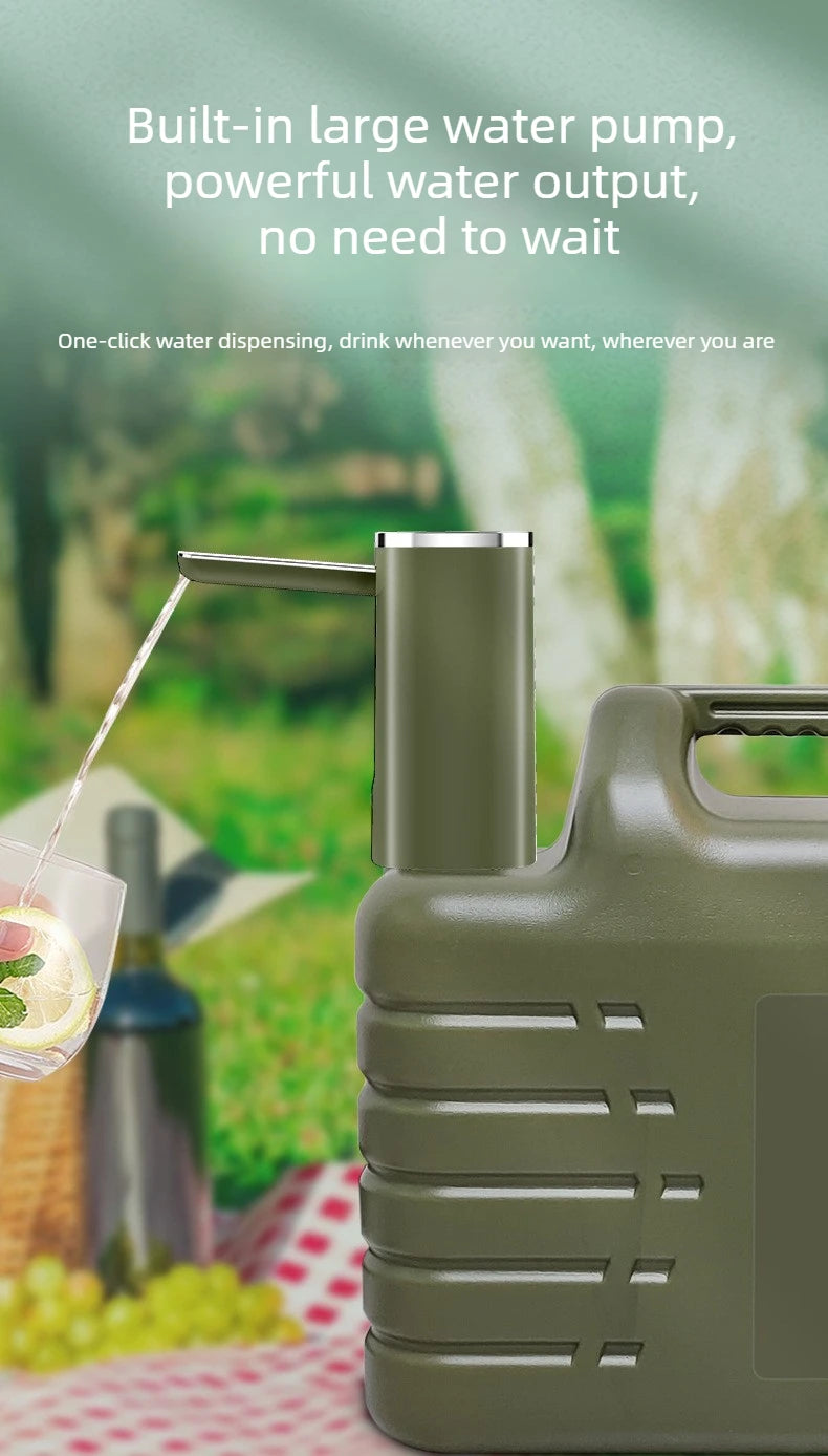 Electric Water Pump Household Bottled Water Water Extractor Folding Purified Water Dispenser Suction Pump Outdoor