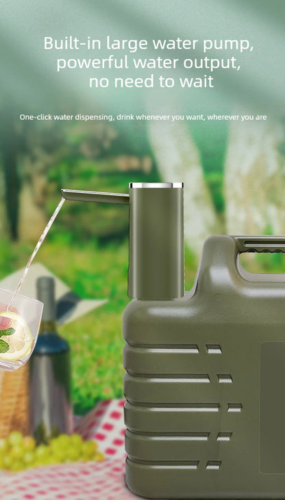 Electric Water Pump Household Bottled Water Water Extractor Folding Purified Water Dispenser Suction Pump Outdoor