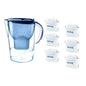 BRITA Oczyszczacz wody 3.5L Domowy dzbanek filtrujący wodę z wkładem filtrującym Dzbanek filtrujący wodę Seria Marella Ocean