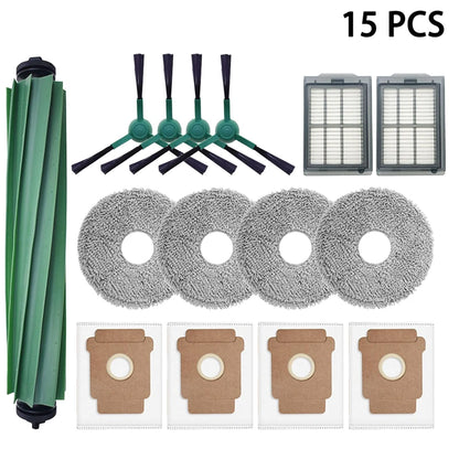 Fit for ( iRobot Romba Plus 405 Combo / 505 Combo ) Spare Parts Accessories Main Side Brush Hepa Filter Mop Dust Bag Consumable