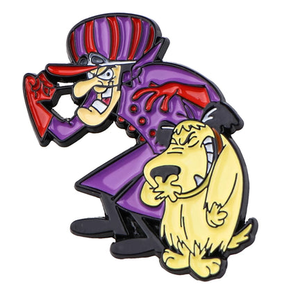 Funny Cartoon Dog Enamel Pin Brooches for Women Collar Lapel Pin Badge Animal Jewelry Clothing Accessories Friends Gifts