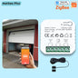 Smart Life ZigBee Garage Door Opener Controller App Remote Control Works with Tuya Alexa Google Home Zigbee2MQTT Gateway Needed