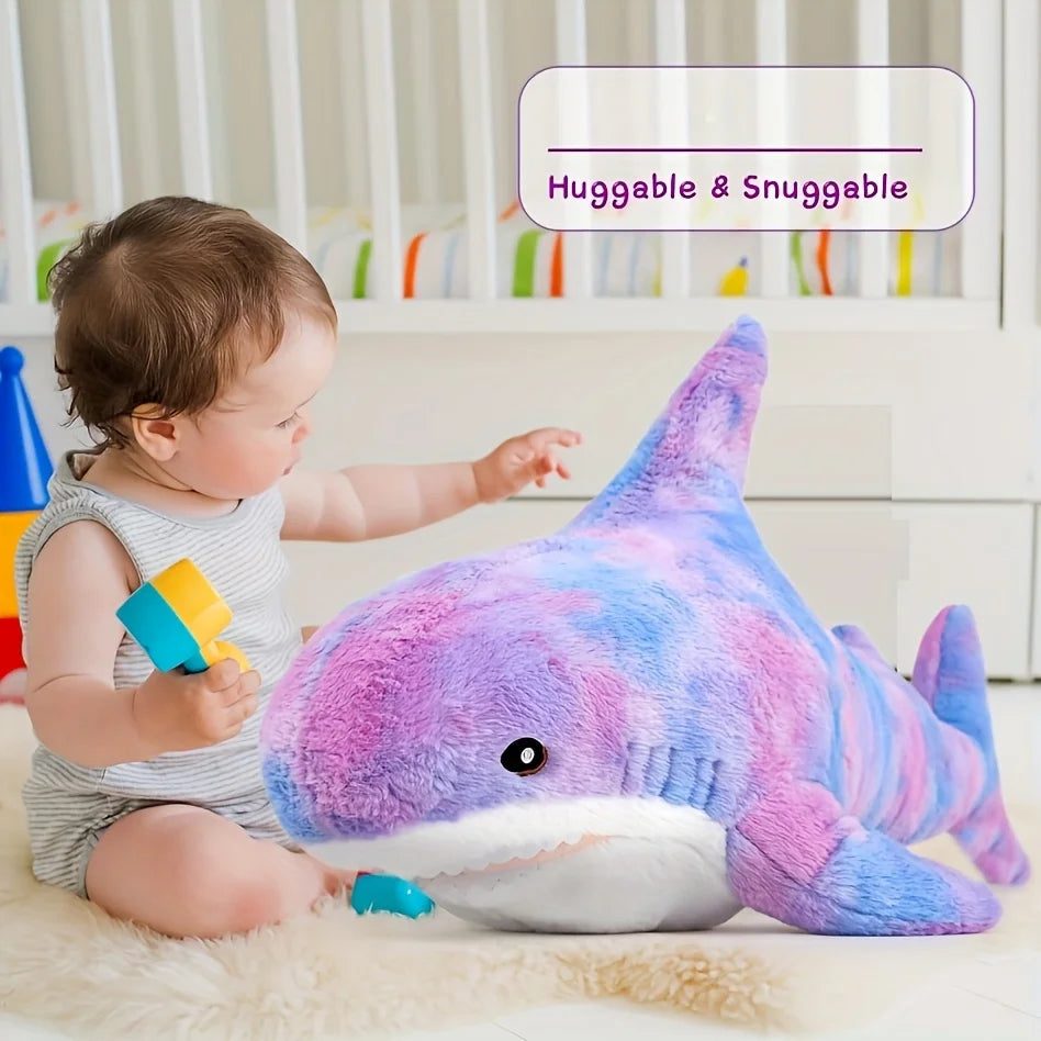 60cm Shark Plush Toy - Soft Stuffed Animal, Toddler/Kid Toy,Christmas gifts,plush Toys for Girls and boys' gifts,