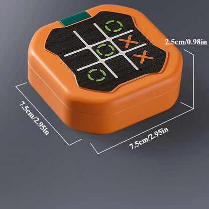 Tic-Tac-Toe Board Chess Set Portable For Adults KidsMultifunctional Electronic Games Montessori Puzzle Table Game Chess Board