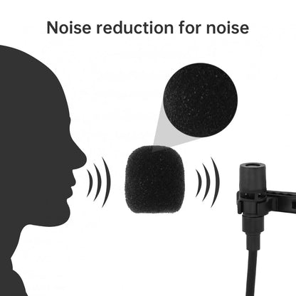 Lavalier Mic USB C Microphone Lapel Clip Mic for Android TypeC Equipment