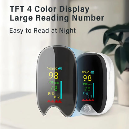 Digital finger oximeter OLED pulse medical pulsioximetro SPO2 PR health alarm Fingertip oximetro de dedo