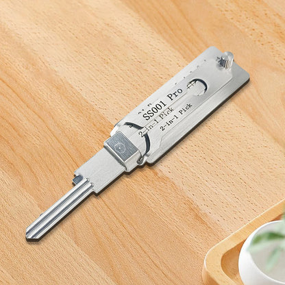 Stainless Steel Key Decoder O-ring Pickup Kit Hook Tool Pickup Hand Tool Maintenance Repair Kit