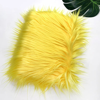 8cm Pile Length Imitation Fur Fabric Diy Cosplay Clothing Hairy Fur Fabric Bundle Long Hair Plush Fabrics By Meters Liquidations