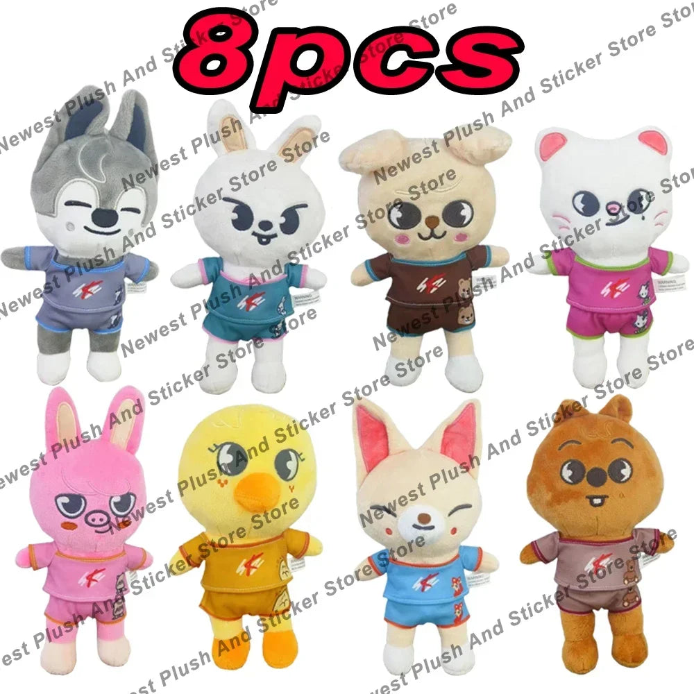 Big Skzoo Karma Plush Toys Fans Animals Stuffed Plushie Doll Kawaii Companion for Kids Adults Fans Gift Room Decor Gift