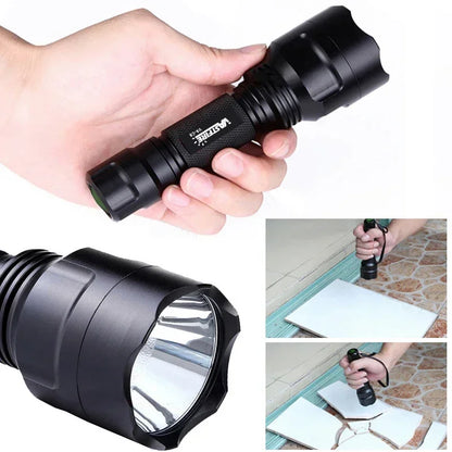 Blue/395nm UV Flashlight Ultraviolet Nail Lamp Torch Curing Cat Tinea Pet Urine Stain Marker Leakage Ore Money Scorpion Light