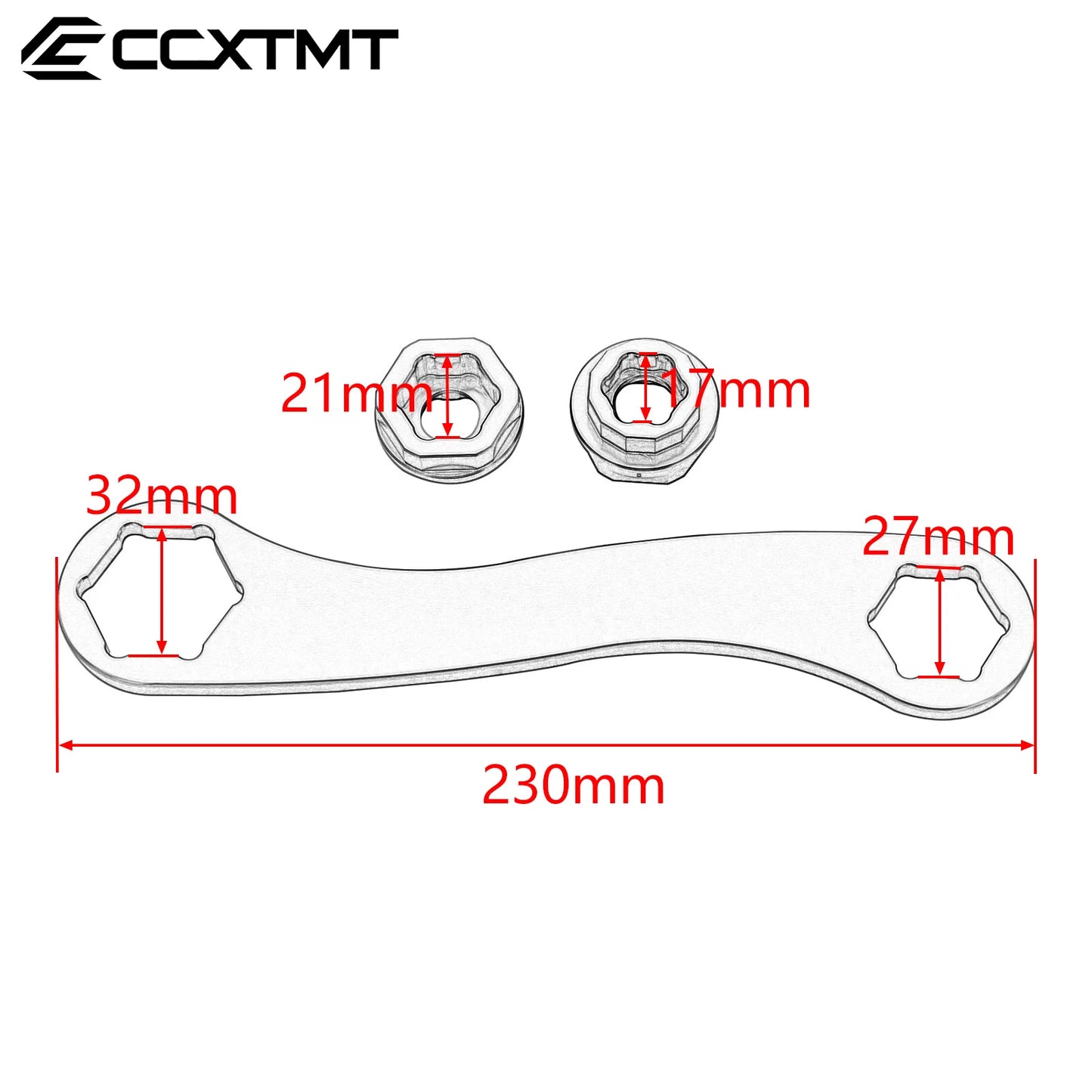 For 1998-2022 KTM 125 200 550 Duke 390 690 790 890 Adventure 27mm 32mm Front Rear Axle Wrench Removal Hex Tool Spark Plug Kit