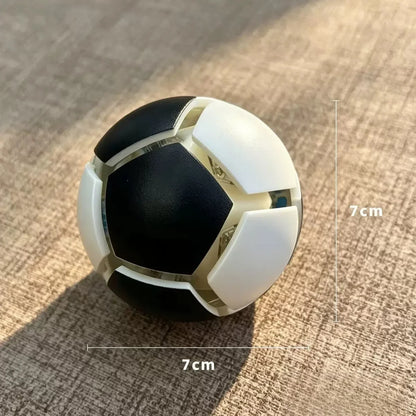 Soccer Keychain Fidget Toy Stress Relief Pendant for Fan Portable Decompression Ball with Gift Box Multi-National Team Souvenir