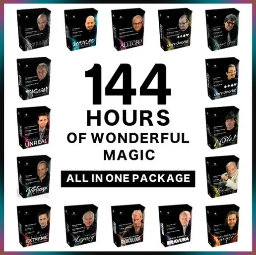 Luis De Matos Magic Tricks 16 sets In One Package - Essential Magic Collection -Magic tricks
