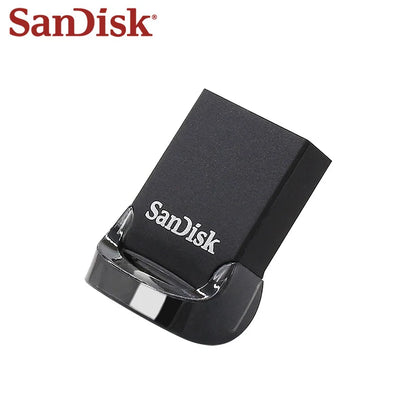 SanDisk Ultra Fit USB 3.2 Pendrive Mini 16GB 32GB 64GB 128GB 256GB 512GB CZ430 Pamięć USB Do 400 MB/s Dysk U
