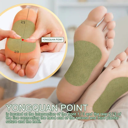 10/90pcs Wormwood Detox Foot Patch Acupuncture Patch Heat Long-lasting Warm Feet Patches Relieve Stress Help Sleeping Feet Care