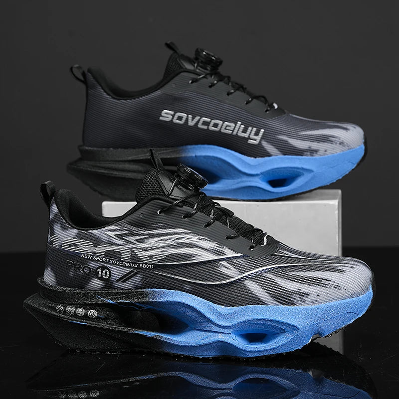 Running Shoes Carbon Board Marathon Men Speciality Sports Breathable Lightweight Women's Comfortable Athletic Nonskid Sneakers