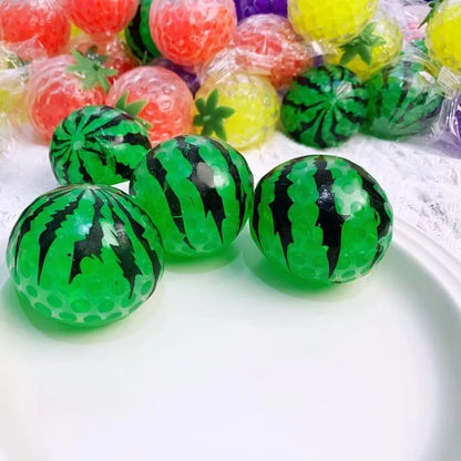 Stress Ball Soft Fidget Sensory Toy for Adults, ADHD Autism Relax, Party Favors Gifts Squishy Watermelon Squeeze Toy