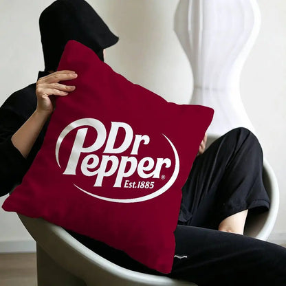 classic beverage brand Dr Pepper Pillow Anime Pillow Sofa Bed Head Pillow Cover Cushion Cover 45x45 cm Fashion