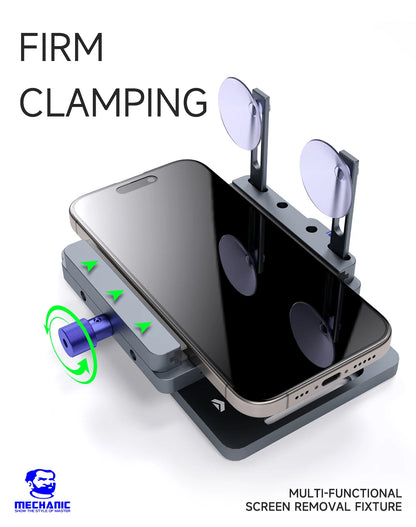 MECHANIC CP8 360° Rotating Screen Removal Fixture Universal Phone LCD Back Cover Separator Clamp Mobile Repair Fixture Tool