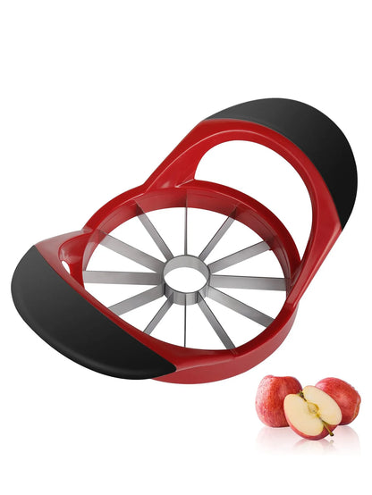 Stainless Steel Apple Cutter Corer And Slicer Lightweight Anti-slip Handle Kitchen Tool for Easy Fruit Preparation
