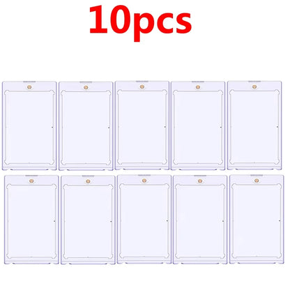 35PT Magnetic Holder Trading Cards Protectors Hard Plastic Sleeves Display Case Pokemon Baseball Sports Yugioh Standard Card