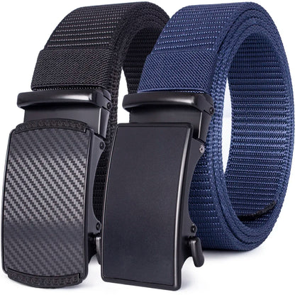 Automatic Buckle Light Comfortable Nylon Military Belt Outdoor Hunting Multifunctional Tactical Canvas Belt High Quality Men Bel