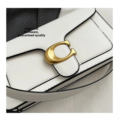 2026 New Niche Solid Color Small Square Bag Premium Texture Simple Versatile Multi-compartment Shoulder Crossbody Bag Fashion