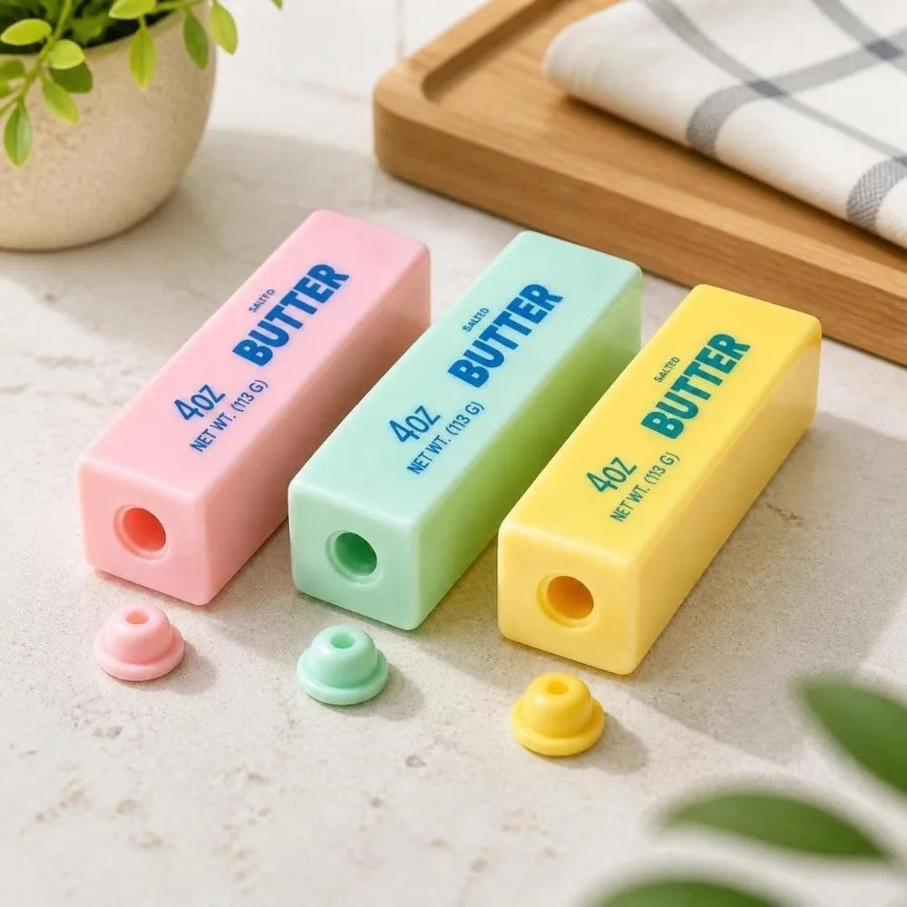 14cm DIY Empty Ball Skin Creative Soft TPR Butter Stick Ball Skin Non-Toxic Stress Relief DIY Squeeze Toy Adults Beginners