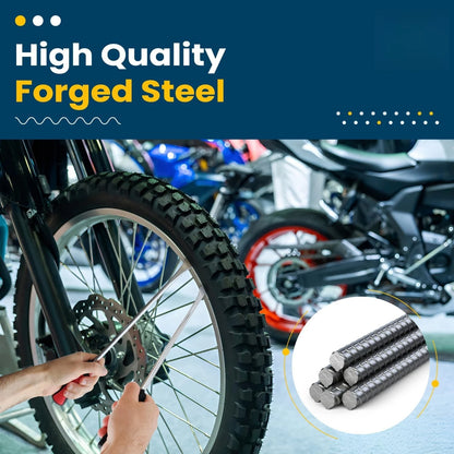 1/2/3Pcs 14.5 Inch Tire Iron Spoons Tyre Changer Lever Bar Remover Repair Tool Kit for Motorcycle Bike Scooter Mower