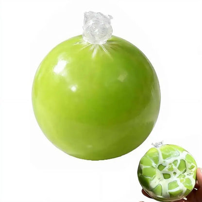 1pc High-end Matcha Mint Chocolate Handmade Ball Anti Stress Sensory Fidget Toy Cracking Wax Ball Soft Decompression Toys Gift