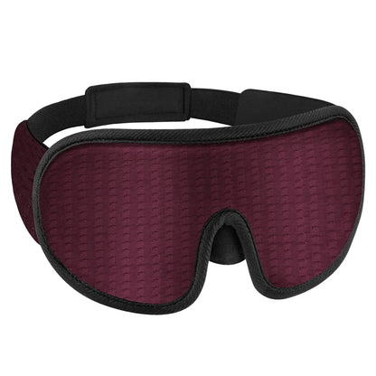 3D Contour Sleep Eye Mask Suitable for Side Sleepers -100% Blackout Soft and Stress Free - Suitable for Travel Napping Yoga