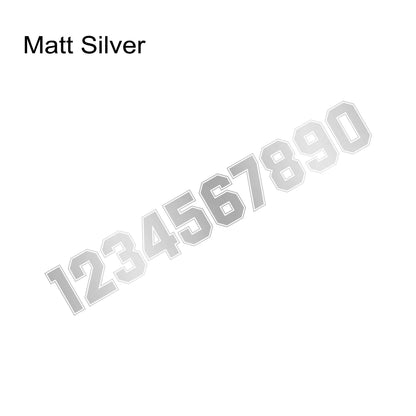 Car Side Door Custom Number Styling Stickers For 0 1 2 3 4 5 6 7 8 9 Auto Tuning Accessories Vinyl Film Decoration Decals