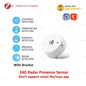 Zigbee 24G Mmwave Radar Presence Sensor Optional Temperature Humidity Brightness Motion Detector Work With Zigbee2mqtt TUYA Hub