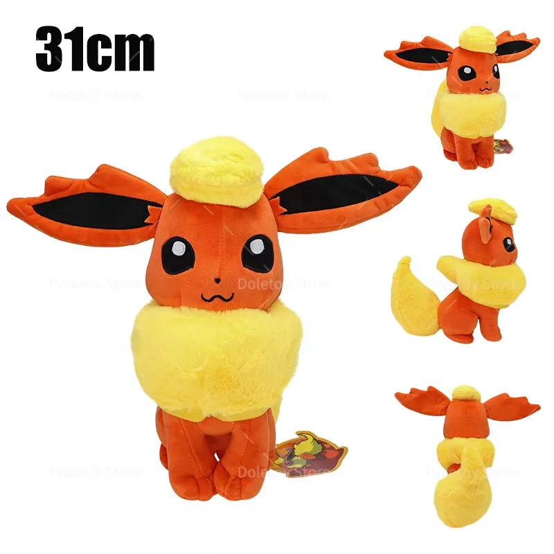 Hot Pokemon Plush Sylveon Leafeon Umbreon Vaporeon Glaceon Soft Anime Dolls Throw Pillow Stuffed Animal Birthday Gift for Kids
