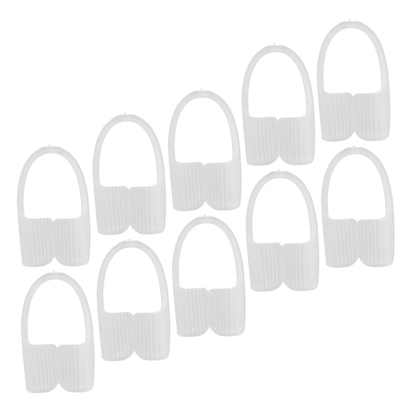 10pcs Dental Night Guard Rubber Athletic Protection Mouth Clenching Guard for Grinding Teeth Sleeping Devices Snoring Stopper
