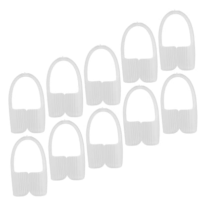 10pcs Dental Night Guard Rubber Athletic Protection Mouth Clenching Guard for Grinding Teeth Sleeping Devices Snoring Stopper