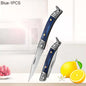 Stainless Steel Mini Pocket Knife Fruit Paring Knife with Non-slip Handle Multifunctional Folding Knife for Household Cooking