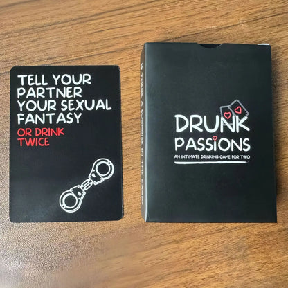 Drunk Passions Lovers Couples Drinking Game Tarot Cards Deck Board Game For Anniversary Party Fun Exciting Romantic Night