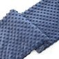 Minky Dot Fabric For Baby Comfort Blankets 1mm Pile Length Polyester Single Sided Swaddle Baby Crying Comfort Plush Fabric