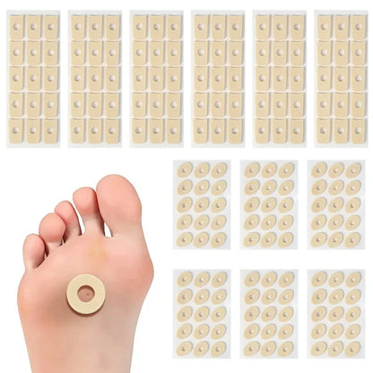 Sleeve Pads Pedicure Tools Latex Toe Pads Callus Cushions Pads Bunion Protector Foot Corn Bunion Pads Foot Anti-wear Sticker