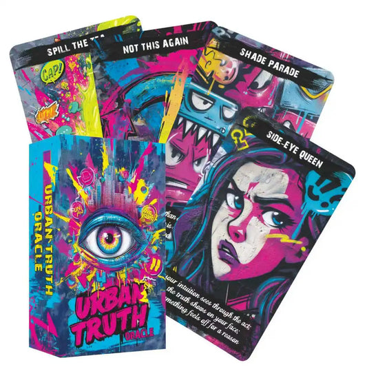 Urban Truth Oracle Cards, 80-Card Starter Oracle Deck, Intuitive Oracle Cards for Love, Relationships, and Emotional Insight