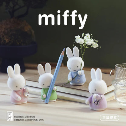 Original Kawaii Miffy Storage Rack Series Blind Box Multi Functional Storage Anime Peripheral Figure Doll Gift Toy