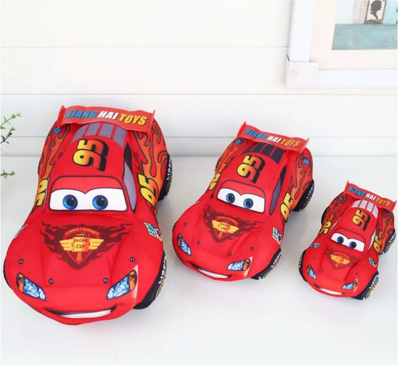 17-35cm Pixar Cars 3 Toys Lightning McQueen Cartoon Plush Toy Red McQueen 95 Pillow Cushion Soft Stuffed Dolls for Children