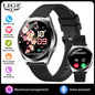 LIGE Luxury Smart Watch For Woman 1.27" Bluetooth Call Custom Dial Women's Bracelet Sports Health Monitor Smartwatch Ladies Gift