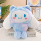 Sanrio Plush Cute Cinnamoroll hello kitty Kuromi My Melody Plush Toys Doll Pillow Anime Cartoon Kids Gifts Room Decoration Dolls