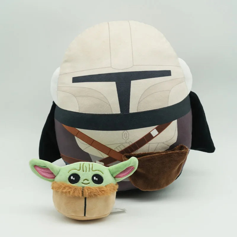 2026 New Movie The Din Djarin Mandalorians And Grogus Plush Soft Stuffed Collectible Cute Anime Peripheral Plushie Doll Toy Gift