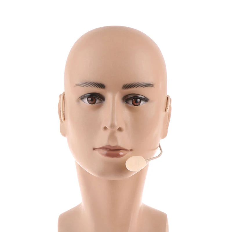 3.5MM Portable Head Mounted Earhook Wired Headset Microphone Loudspeaker Speech Teaching Conference Stage Performance SpeakerMic