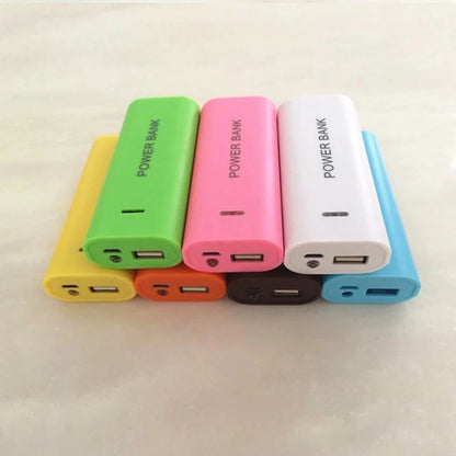 1/2pcs Power Bank Case 1-Cell 18650 Battery Box for Smart Phone Charge 5V 1A for 18650 Battery with Indicator Light