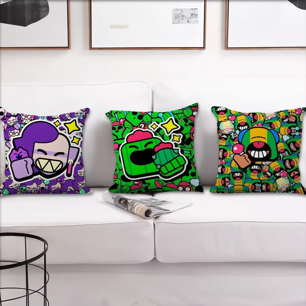 Game B-Brawlers sirius cushion cover Best Home Office Coffee Pillow Sofa Printing Decoration Room Shop Car Nordic Simplicity Hit