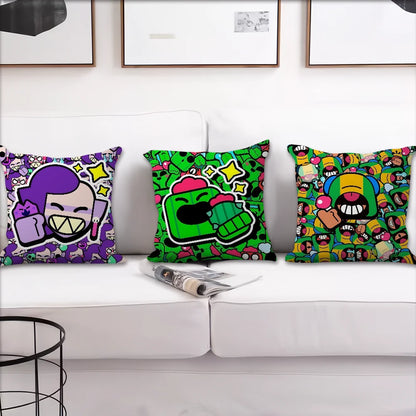 Game B-Brawlers sirius cushion cover Best Home Office Coffee Pillow Sofa Printing Decoration Room Shop Car Nordic Simplicity Hit
